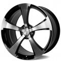 CMST CS727 10x21 5x112 ET54 66,6 GLOSS BLACK + METAL ASH