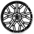 Skill Wheels SL238 8x19 5x120 ET41,5 66,1 чёрный + полированные спицы