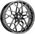 Skill Wheels SL813 9,5x21 5x112 ET37 66,6 чёрный глянцевый + полированные спицы под тёмным лаком