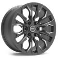 Skill Wheels SV160 10x22 6x139,7 ET10 106,1 бронза + полированные спицы